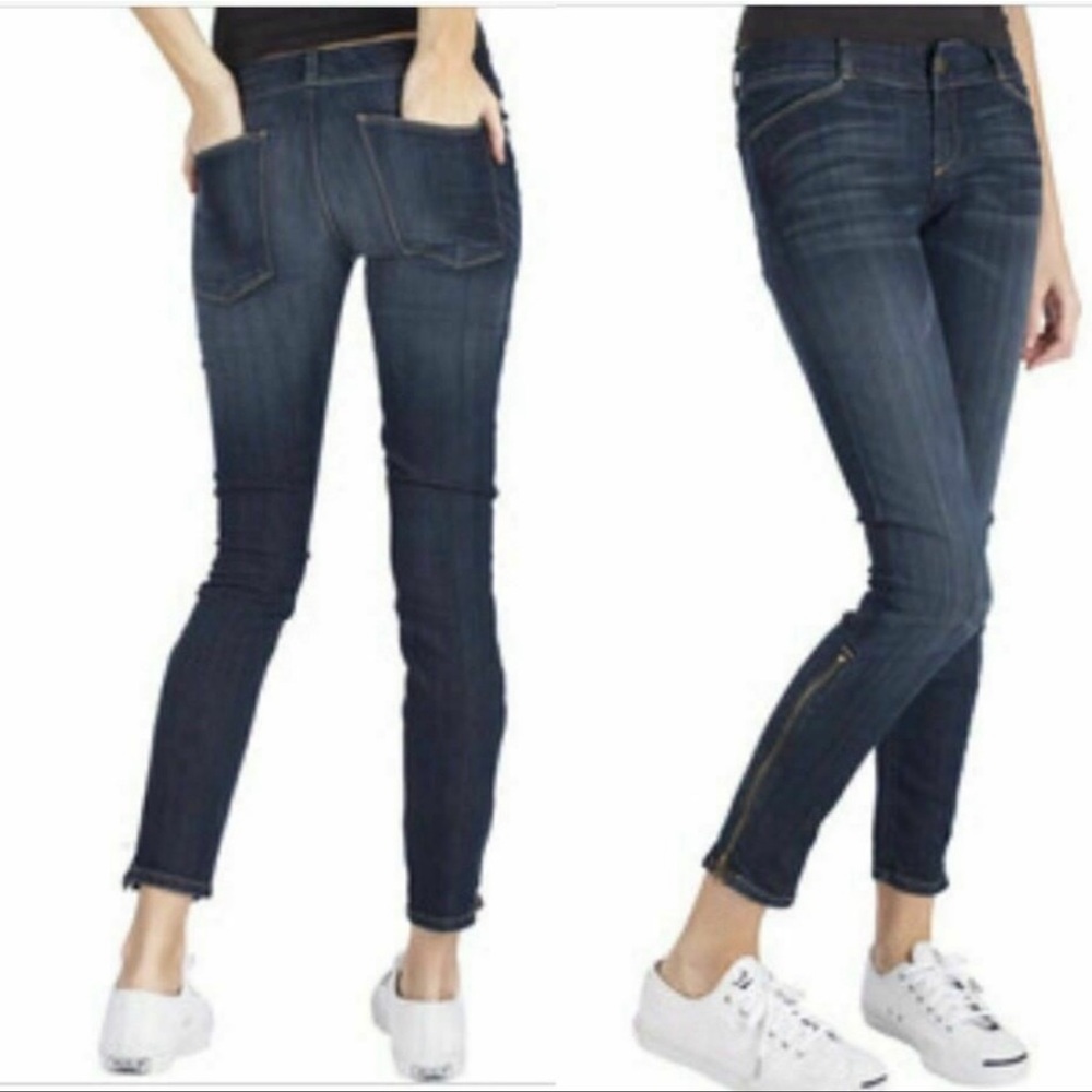 Current Elliot Women's The Cropped Zip Legging